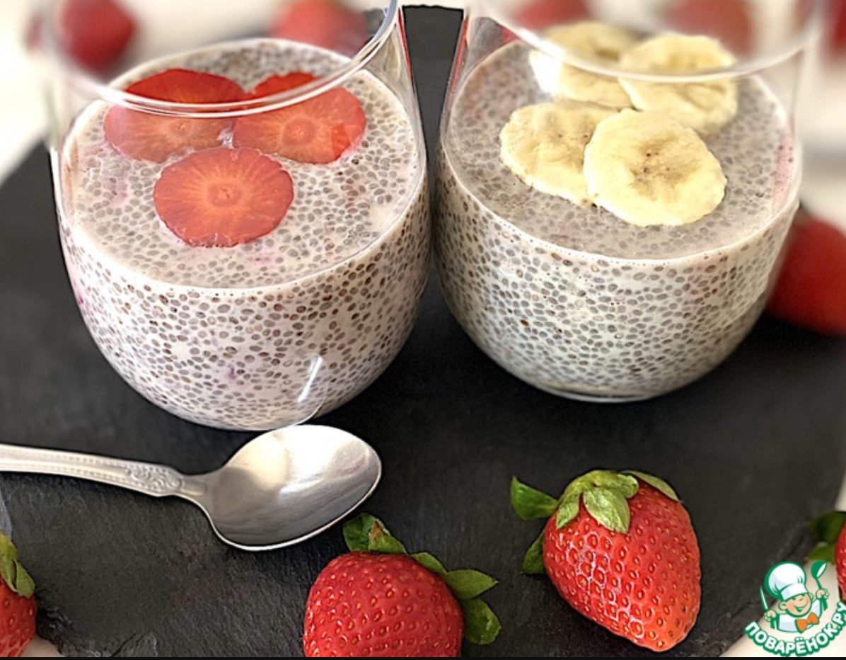 chia puding - Lépésről lépésre