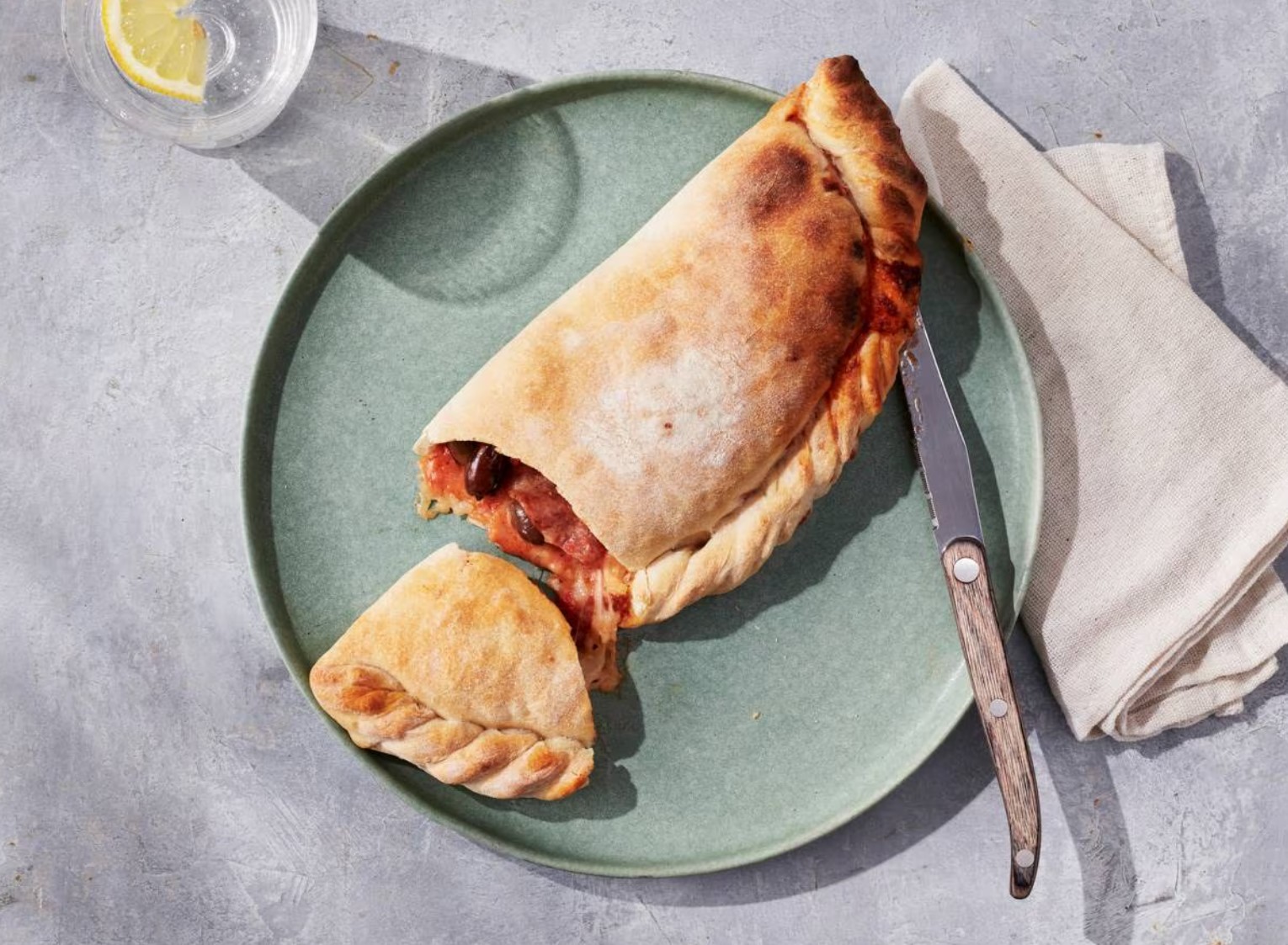 calzone - Lépésről lépésre