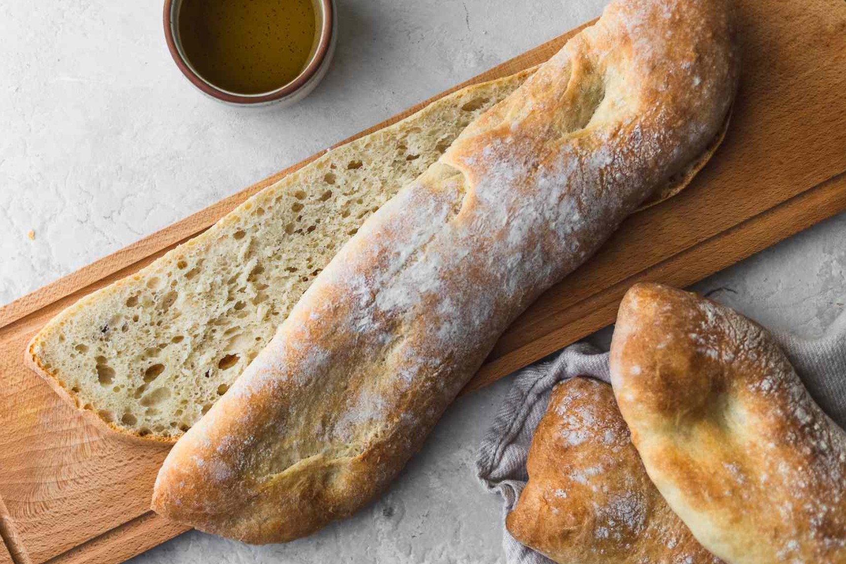 Hogy Spórolj Időt a Ciabatta Készítésekor
