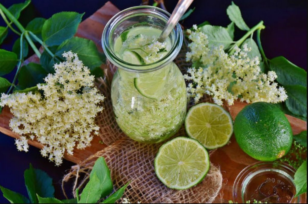 egyszerű bodzaszörp recept - Featured