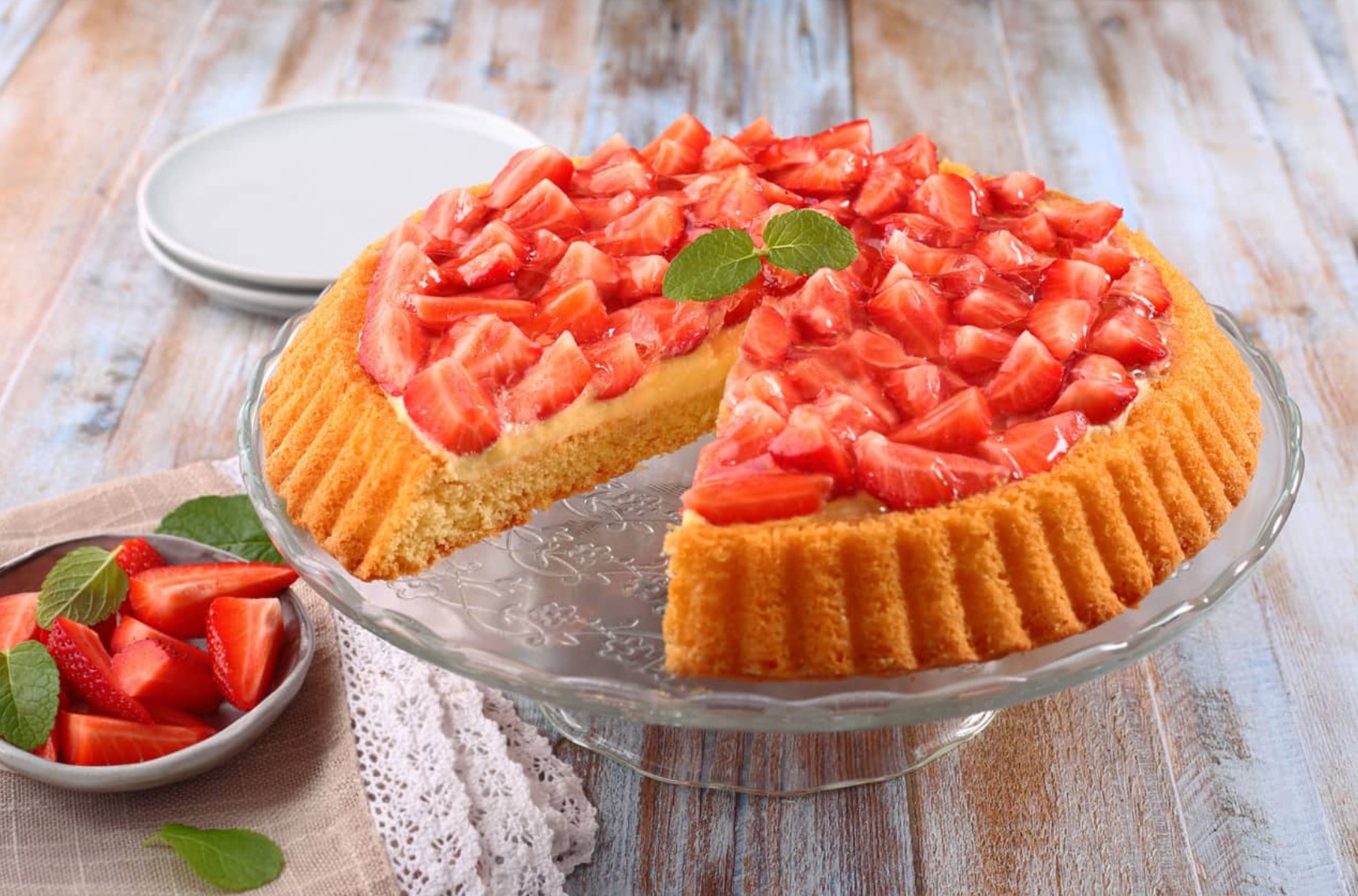Ízletes gyümölcs torta: Recept Ünnepi Vacsorára