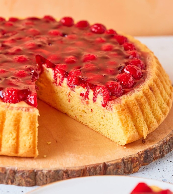 gyümölcs torta - Lépésről lépésre