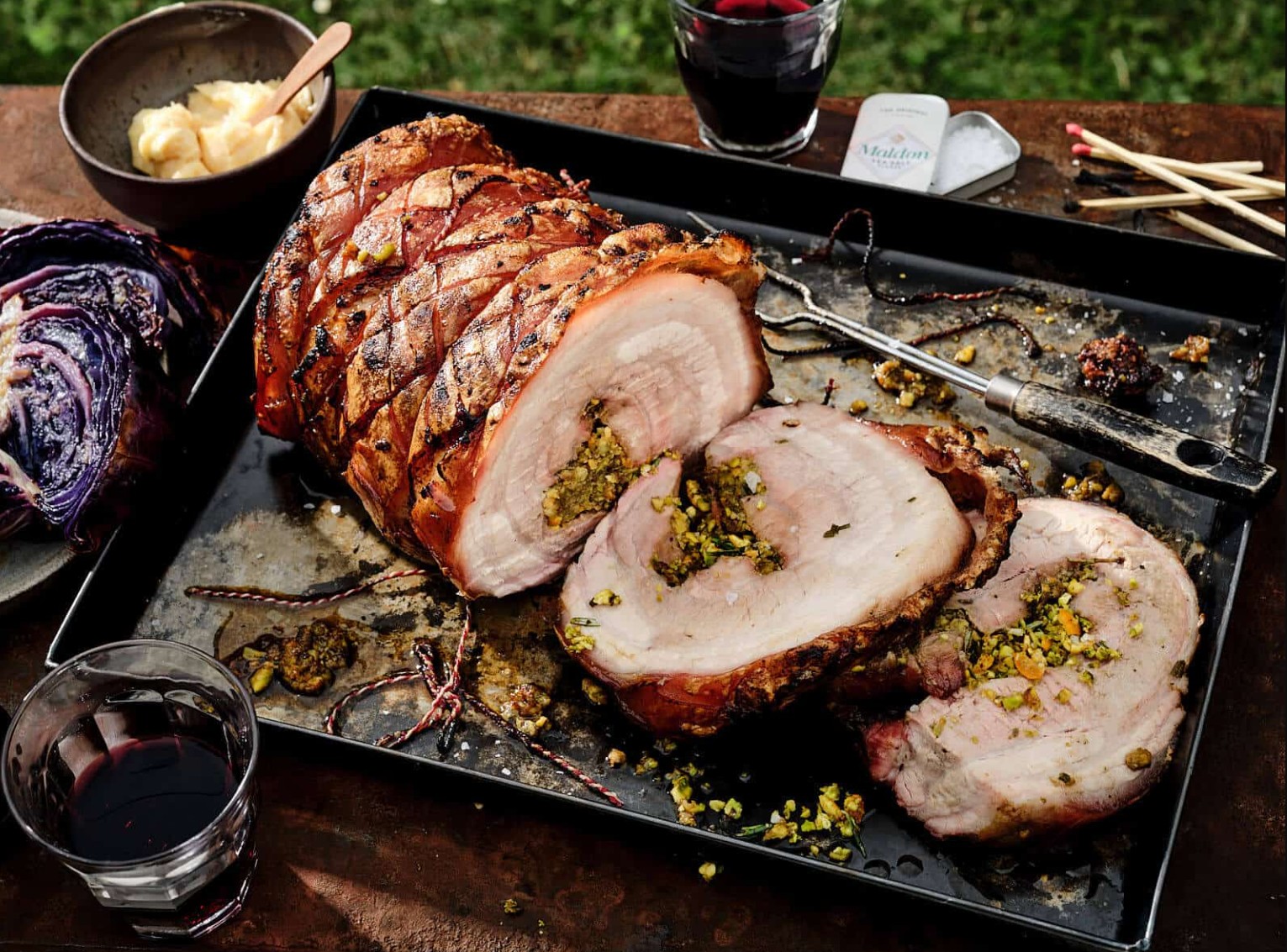 porchetta - Lépésről lépésre