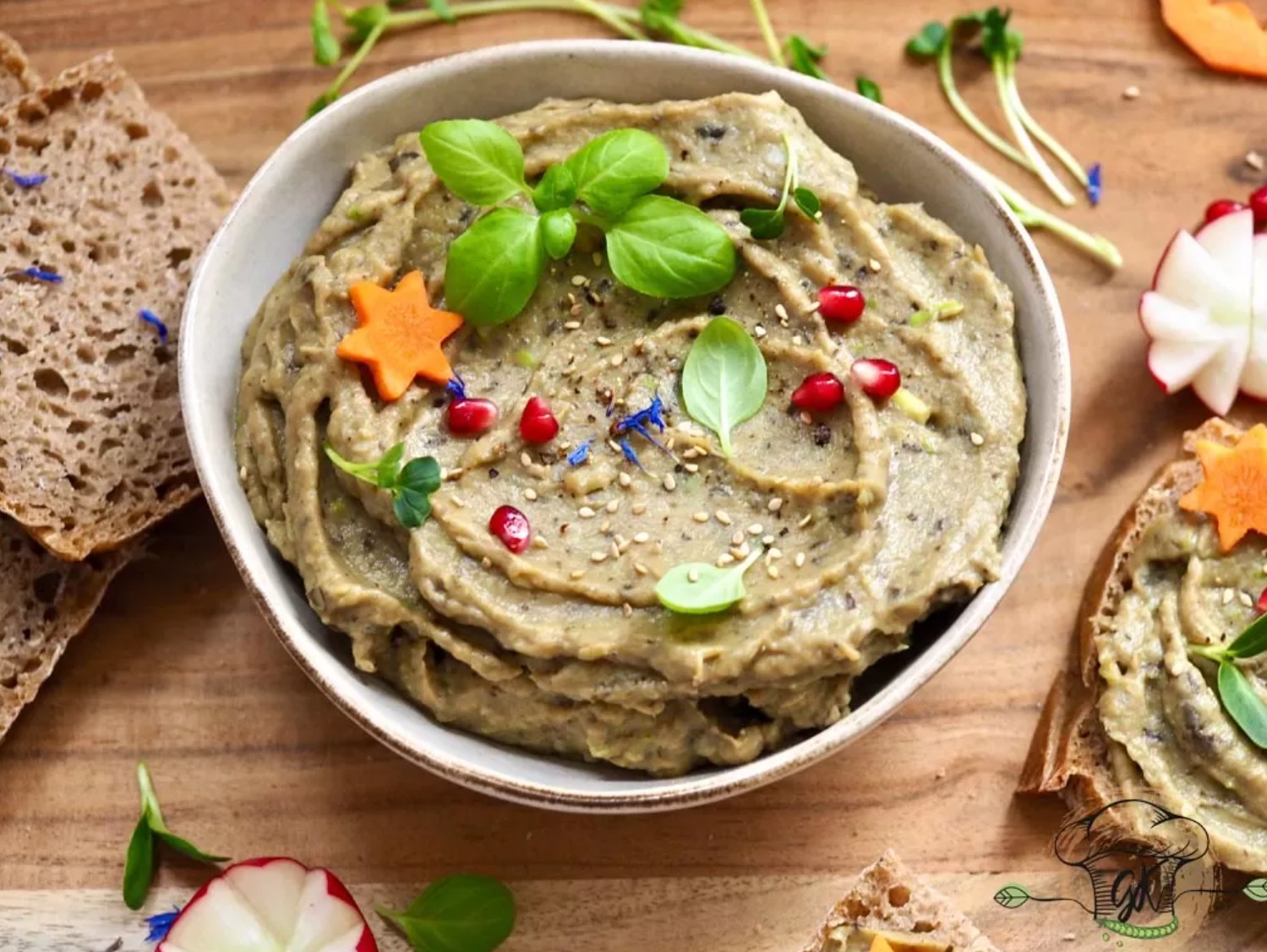 padlizsánkrém recept - Lépésről lépésre
