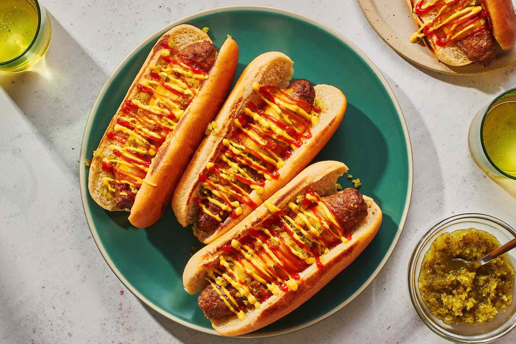 hot dog - Lépésről lépésre