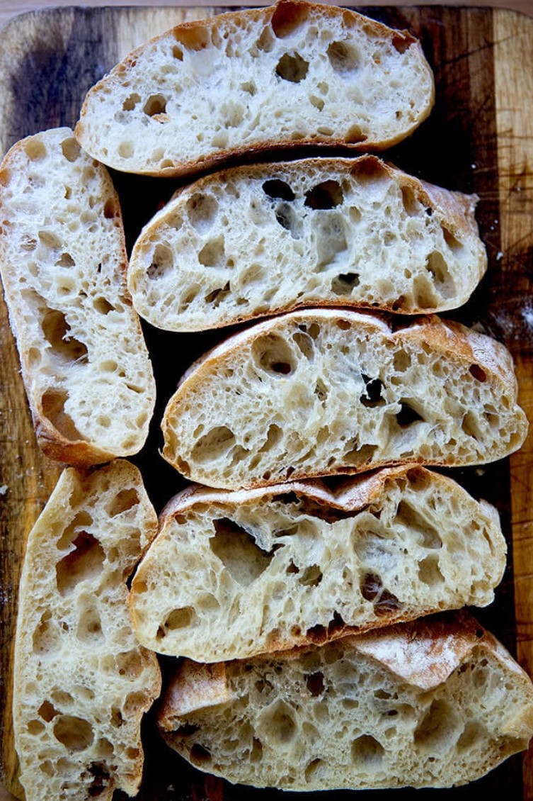 ciabatta - Hozzávalók