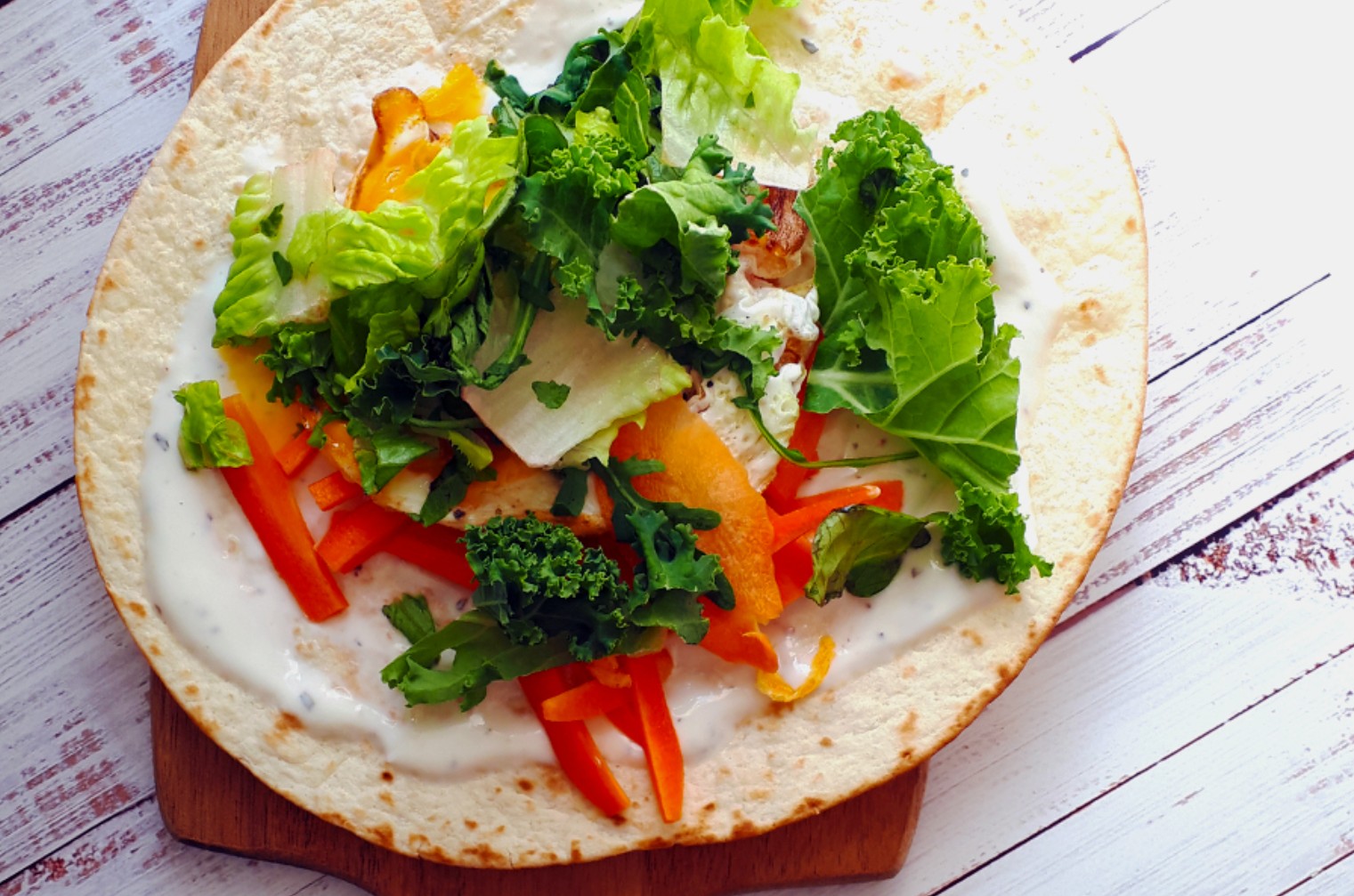 egyszerű tortilla töltelék recept - Hozzávalók