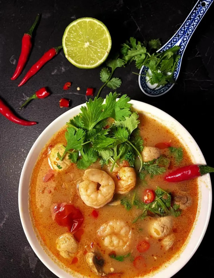 tom yum - Hozzávalók