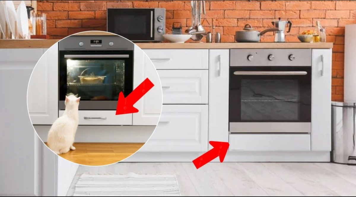 Gyakori hiba: Erre való valójában a sütő alatti fiók